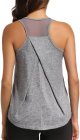 Women's 5 Pack Workout Tops Mesh Racerback Tank Tops Sleeveless Athletic Gym Yoga Shirts